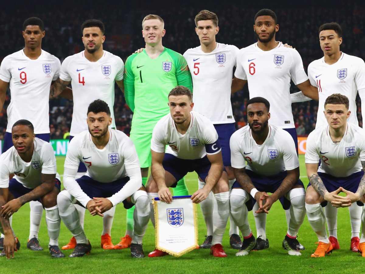 England World Cup Team 2018