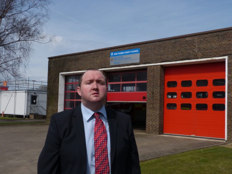Michael Jones Crawley Fire Station