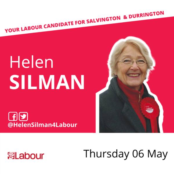 Helen Silman - Labour candidate for West Sussex County Council