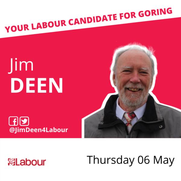 Jim Deen - Labour candidate for West Sussex County Council
