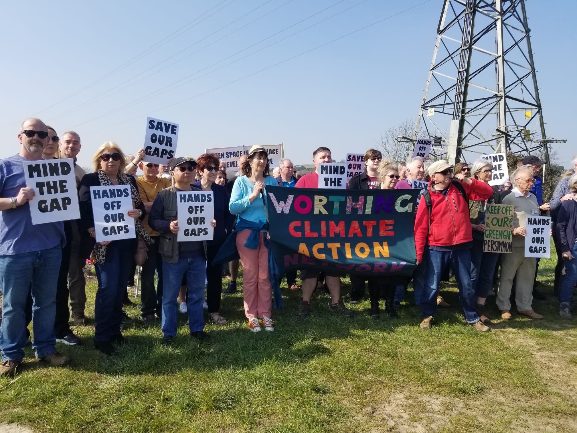 Chatsmore Farm Protest